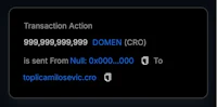 a black screen with a transaction action on it