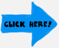 a blue arrow with the words click here