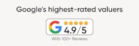 google's highest rated valuers with 100 reviews