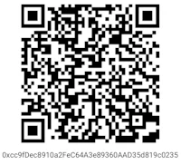 a qr code is shown on a white background