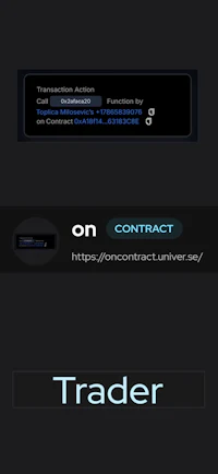 a screenshot of a trading app on a black screen