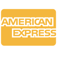 the american express logo on a black background