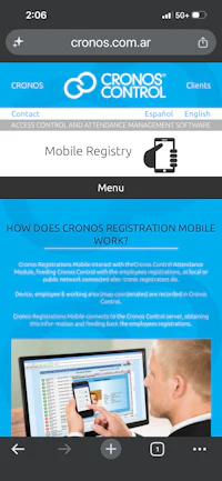 mobile registration mobile - screenshot