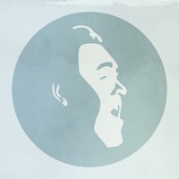 an image of a man's head in a circle