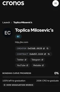 a screenshot of the crono's app
