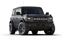 the 2020 ford bronco is shown on a white background