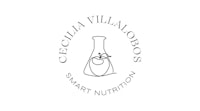a logo for celia villalobos smart nutrition