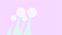three spoons on a pink background