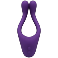 a purple vibrating toy on a white background