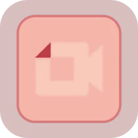 a pink square icon with a red square in the middle