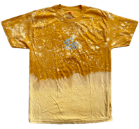 bleach dye one of one screen printed 