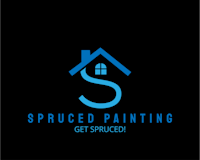 a logo for spruced painting get spruced