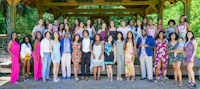 a group of people posing for a photo