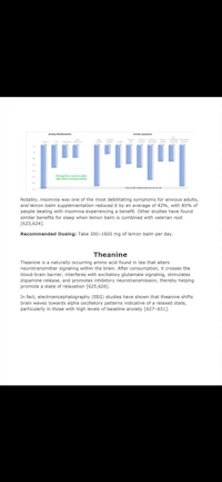 a document with a bar graph on it
