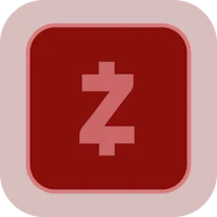 a red button with a z symbol on it