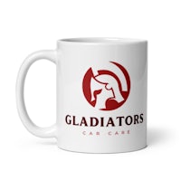 gladiators car care coffee mug