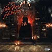 the cover of the album, holly man hallowe'en, features an image of a man in a room with a