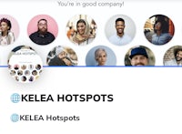 a screenshot of the kela hotspots app