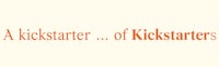 a kickstarter kickstarters logo