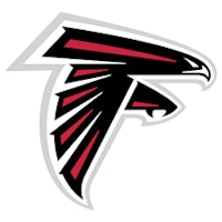 the atlanta falcons logo on a white background