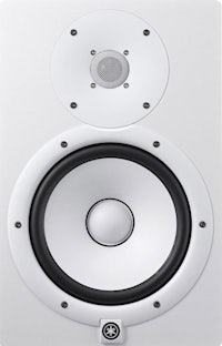 yamaha ht-s10 studio monitors - white