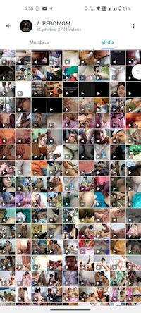 a screenshot of instagram with many pictures of people