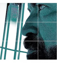 a poster for a movie with a man's face and a beard