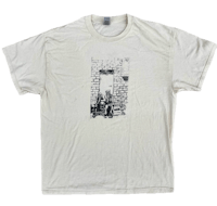 bleach dye one of one screen printed 