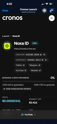cronos id - screenshot