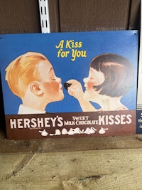 hershey's kisses for you sign