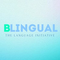 the logo for bilingual the language initiative