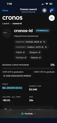 a screenshot of the crono app on an iphone