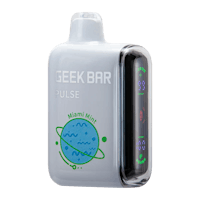 the geek bar pulse is shown on a white background