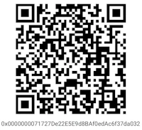 a qr code is shown on a white background