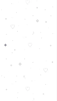 a white background with stars and hearts on it