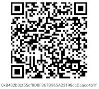 a black and white qr code on a white background