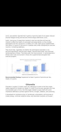 a document with a bar chart and a graph