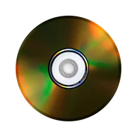 an image of a cd on a black background