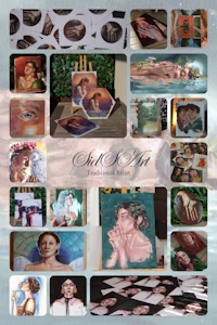 a collage of pictures of a woman's face