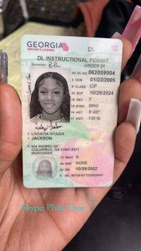 Georgia U21 Driver License 