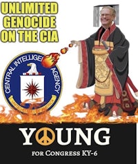 young for congress kentucky - unlimited genocide on the cia