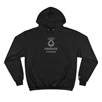 a black hoodie with the word champion on it