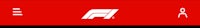 the f1 logo on a red background