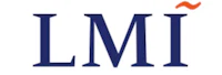 the lmi logo on a white background
