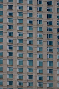 a building with many windows on it