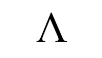 the letter a in black on a white background