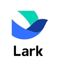 the logo for lark