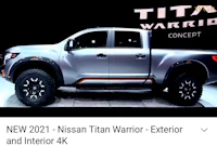 new 2020 nissan titan warrior exterior and interior 4k