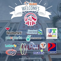 a group of logos with the words welcome to weatherford