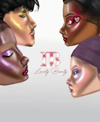 a group of people with makeup on their faces